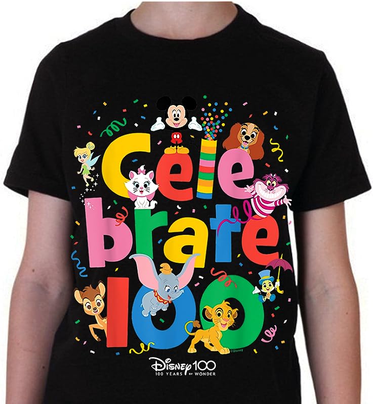 Disney 100th Anniversary T-Shirts: Celebrate 100 Years of Magic & Wonder