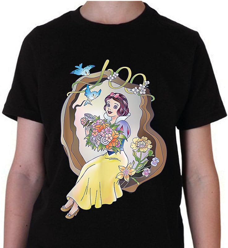 Disney 100 Platinum Princess Collection Snow White T-Shirts: Quality & Comfort