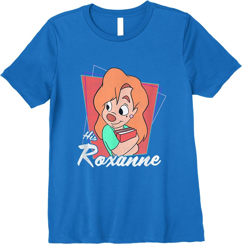 Disney A Goofy Movie Couples His Roxanne T Shirts Royal Blue Disney A Goofy Movie Couples His Roxanne T Shirts Royal Blue