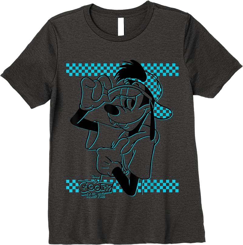 Disney A Goofy Movie Max Goof 90s T Shirts Dark Heather Disney A Goofy Movie Max Goof 90s T Shirts Dark Heather