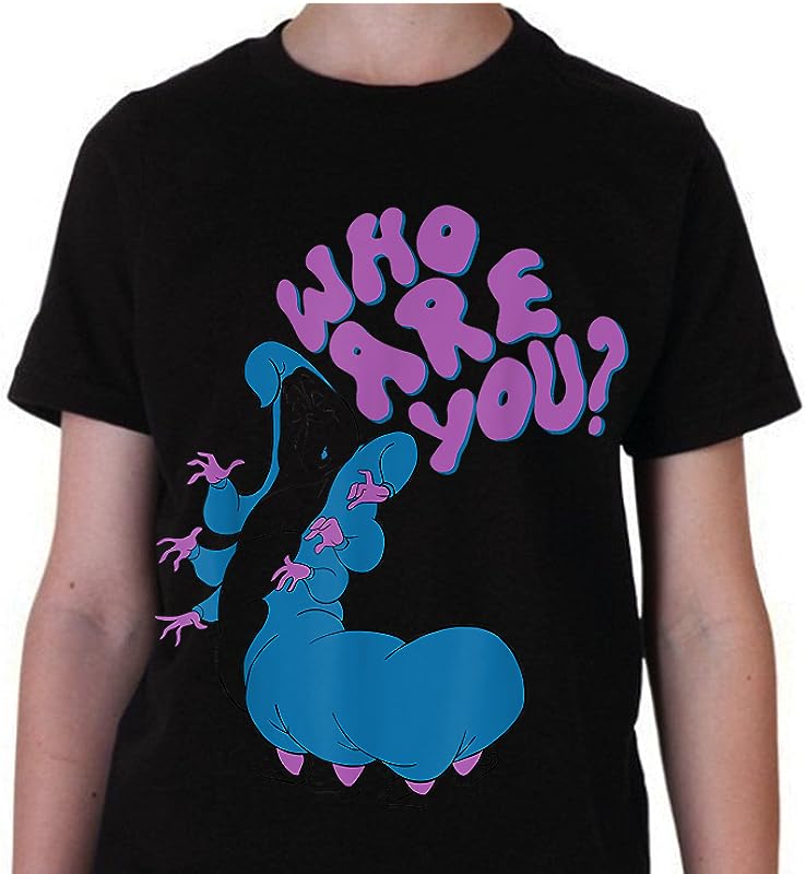 Disney Alice In Wonderland Caterpillar “Who Are You?” T-Shirts – 65 Characters Disney Alice In Wonderland Caterpillar “Who Are You?” T-Shirts – 65 Characters