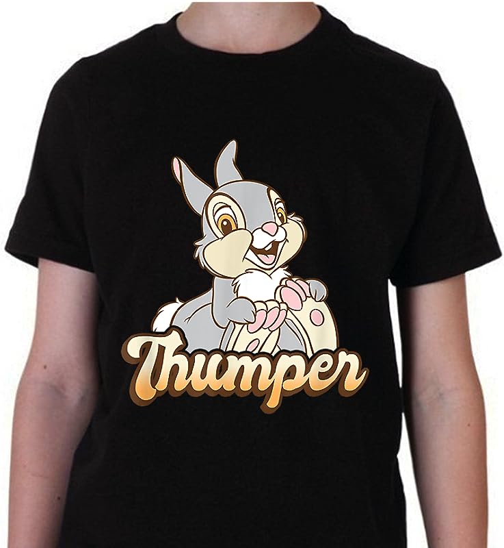 Disney Bambi Thumper Classic Portrait T-Shirt – Perfect Gift for Kids and Adults!