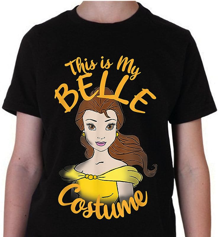 Disney Beauty And The Beast Belle Halloween T-Shirt – Perfect for Costume Parties! Disney Beauty And The Beast Belle Halloween T-Shirt – Perfect for Costume Parties!