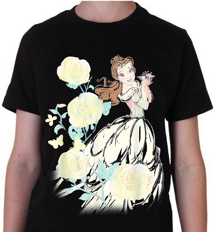 Disney Beauty and the Beast Belle Watercolor Rose T-Shirts – Perfect Gift Idea! Disney Beauty and the Beast Belle Watercolor Rose T-Shirts – Perfect Gift Idea!