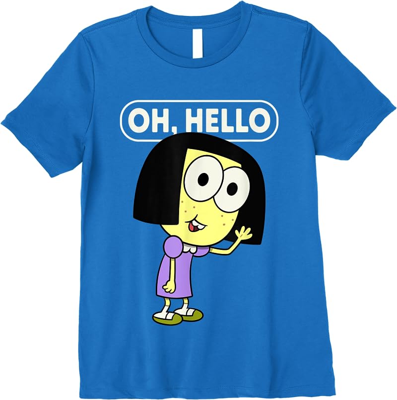 Disney Big City Greens Tilly Oh Hello T Shirts Royal Blue