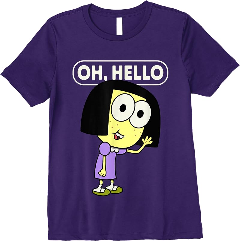 Disney Big City Greens Tilly Oh Hello T Shirts Purple