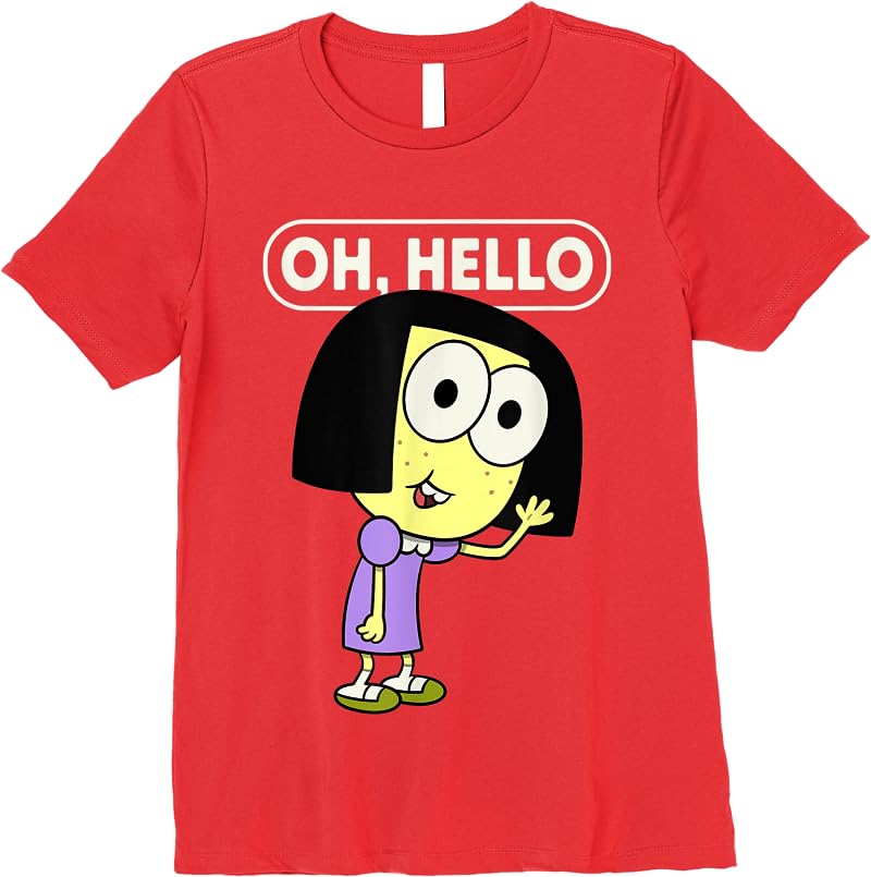 Disney Big City Greens Tilly Oh Hello T Shirts Red