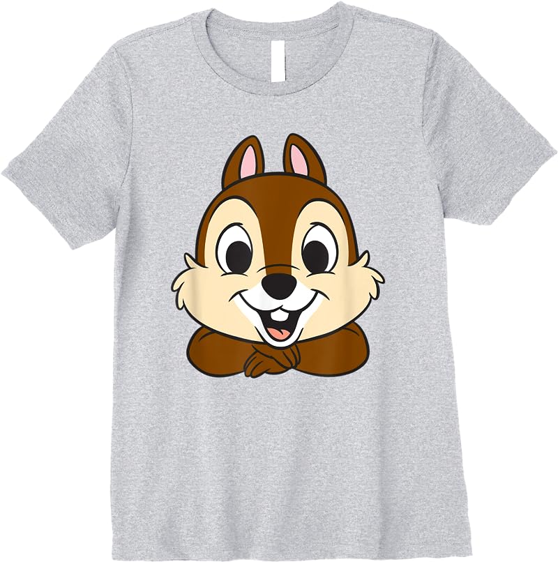 Disney Chip Single T Shirts Sport Grey Disney Chip Single T Shirts Sport Grey