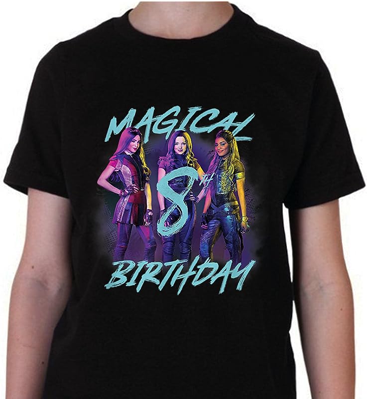 Disney Descendants 3 Magical 8th Birthday Group T-Shirts – Perfect Gift Idea! Disney Descendants 3 Magical 8th Birthday Group T-Shirts – Perfect Gift Idea!