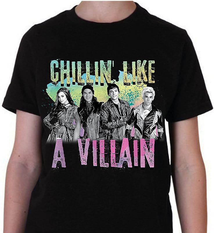 Disney Descendants “Chillin Like A Villain” T-Shirts – Fun & Stylish Apparel Disney Descendants “Chillin Like A Villain” T-Shirts – Fun & Stylish Apparel