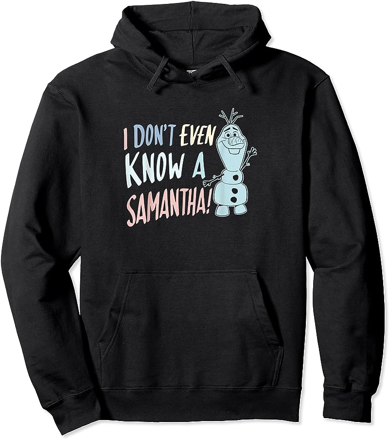 “Disney Frozen 2 Olaf I Don’t Even Know A Samantha T-Shirt – Fun Gift Idea!” “Disney Frozen 2 Olaf I Don’t Even Know A Samantha T-Shirt – Fun Gift Idea!”