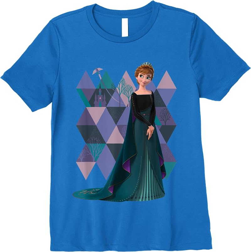 Disney Frozen 2 Queen Anna Of Arendelle T Shirts Royal Blue Disney Frozen 2 Queen Anna Of Arendelle T Shirts Royal Blue