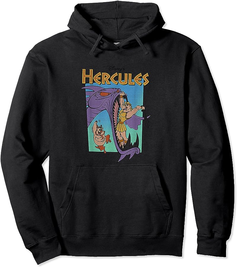Disney Hercules Hydra Battle Retro Graphic T-Shirt – Bold Style & Comfort for All Ages