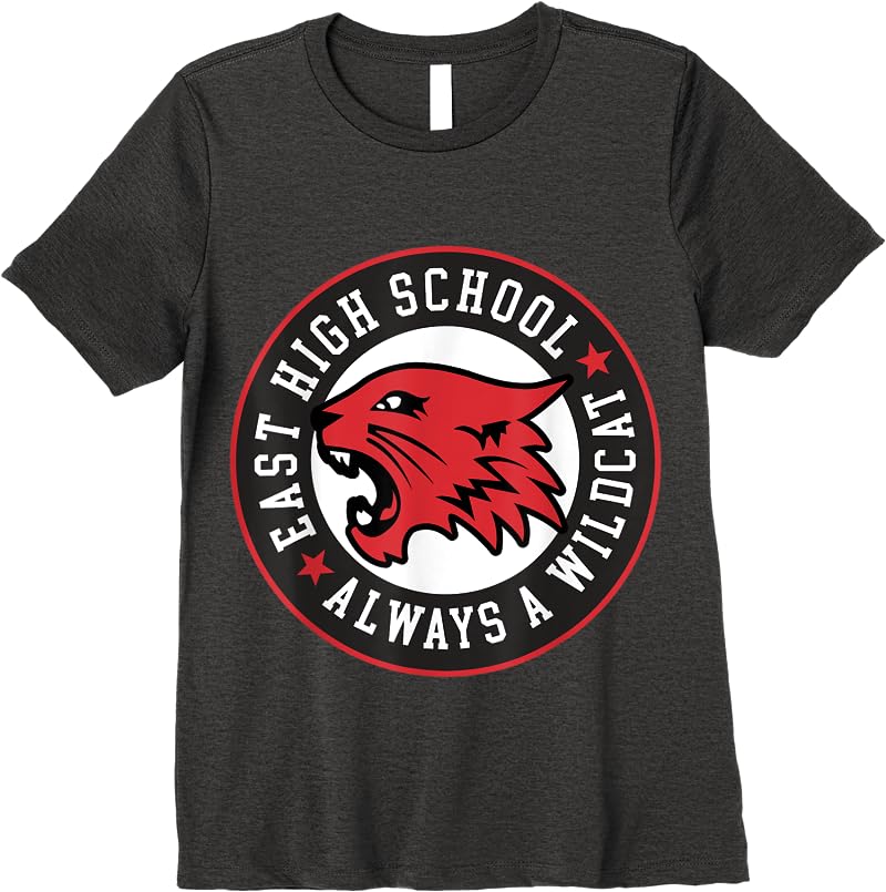 Disney High School Musical The Musical The Series Wildcat T Shirts Dark Heather Disney High School Musical The Musical The Series Wildcat T Shirts Dark Heather