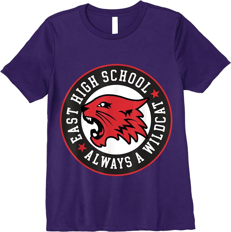 Disney High School Musical The Musical The Series Wildcat T Shirts Purple Disney High School Musical The Musical The Series Wildcat T Shirts Purple