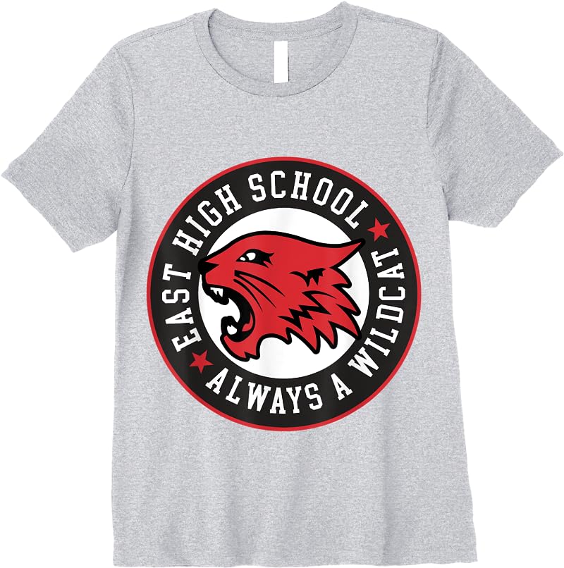 Disney High School Musical The Musical The Series Wildcat T Shirts Sport Grey Disney High School Musical The Musical The Series Wildcat T Shirts Sport Grey
