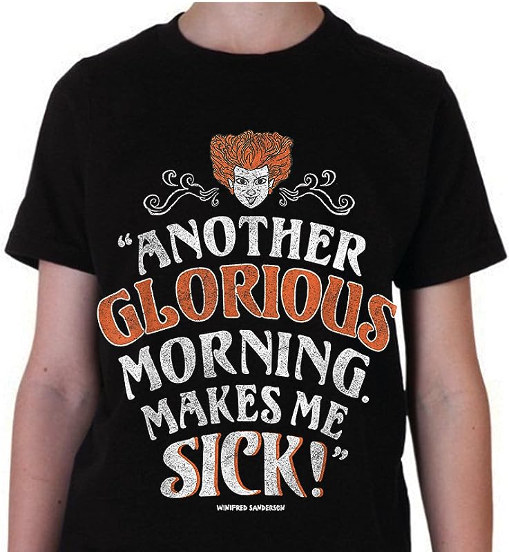 Disney Hocus Pocus “Another Glorious Morning Makes Me Sick” T-Shirt