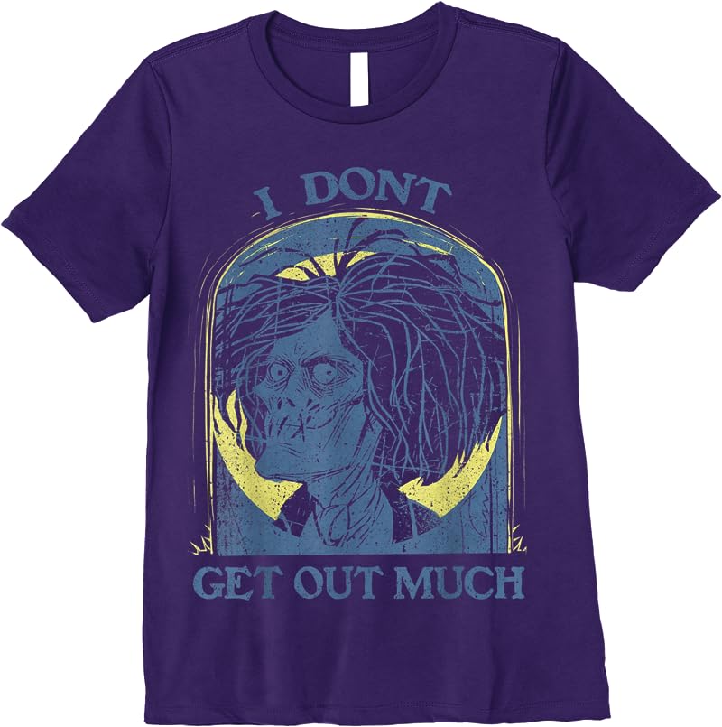 Disney Hocus Pocus Billy I Dont Get Out Much T Shirts Purple