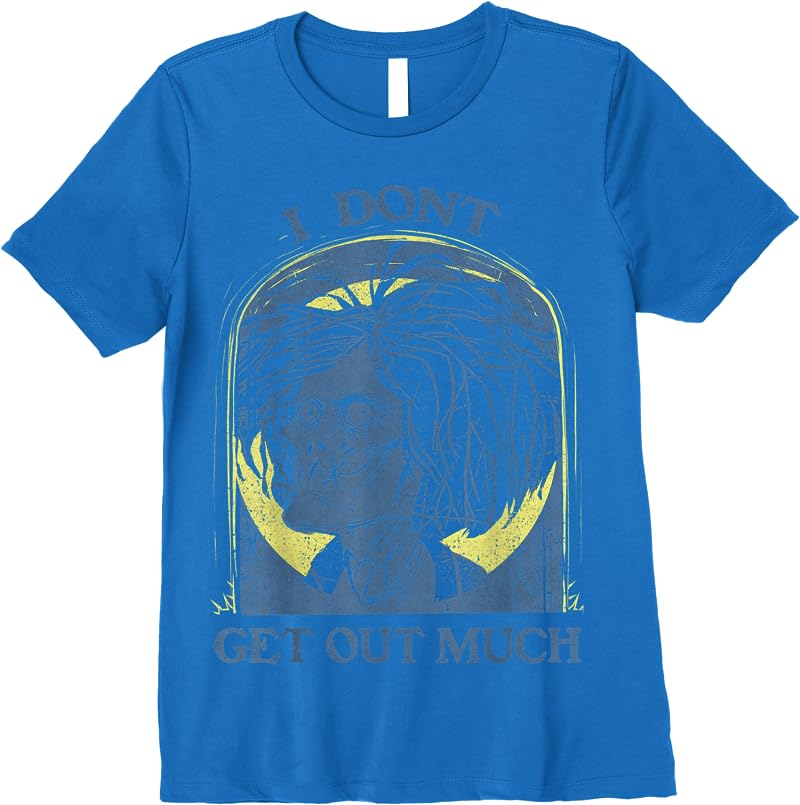 Disney Hocus Pocus Billy I Dont Get Out Much T Shirts Royal Blue