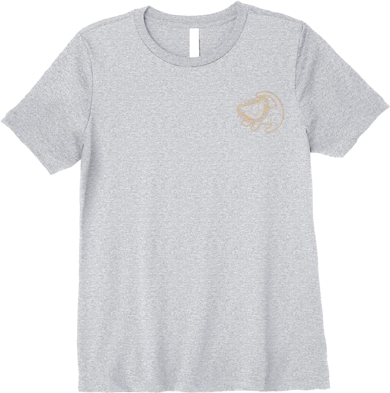 Disney Lion King Simba Gold Cave Painting Graphic T Shirts Sport Grey Disney Lion King Simba Gold Cave Painting Graphic T Shirts Sport Grey