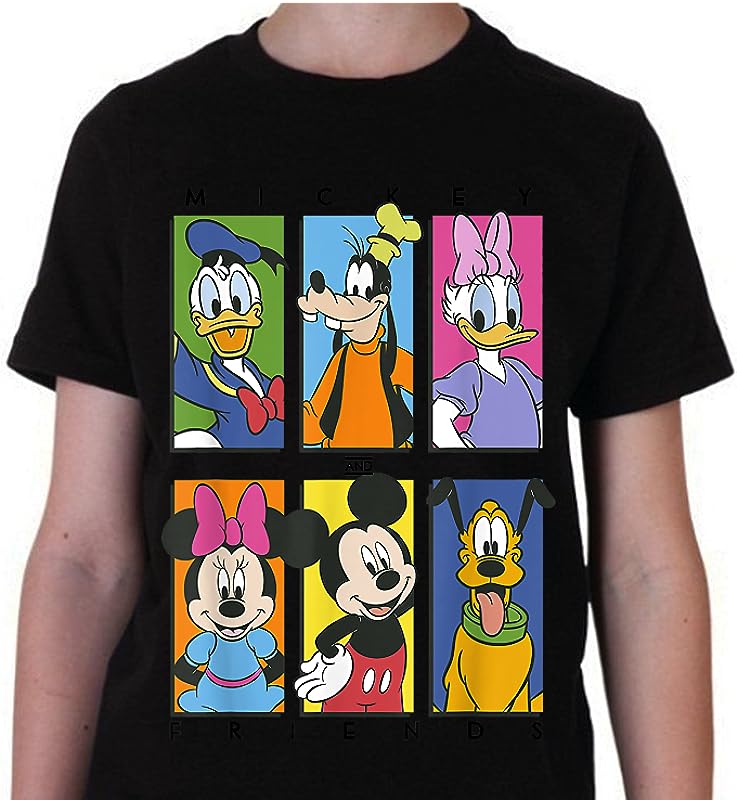 Disney Mickey & Friends Group Shot T-Shirts: Fun & Stylish Designs for Kids Disney Mickey & Friends Group Shot T-Shirts: Fun & Stylish Designs for Kids