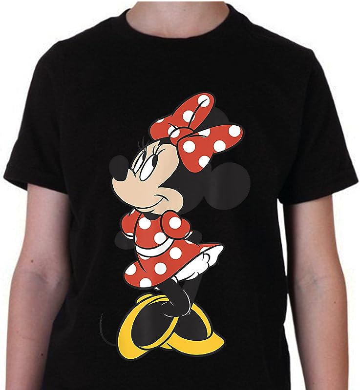 Disney Mickey & Friends Minnie Mouse Portrait Tee Shirt – Short Sleeve Kids Clothing Disney Mickey & Friends Minnie Mouse Portrait Tee Shirt – Short Sleeve Kids Clothing