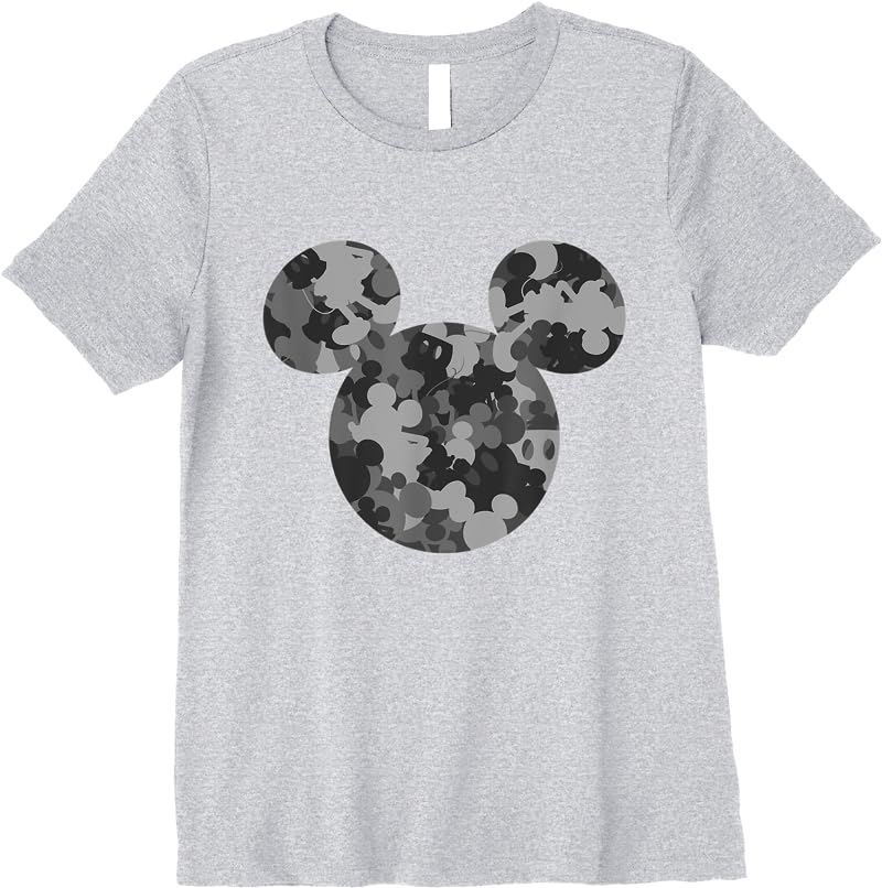 Disney Mickey Camo Gray T Shirts Sport Grey Disney Mickey Camo Gray T Shirts Sport Grey