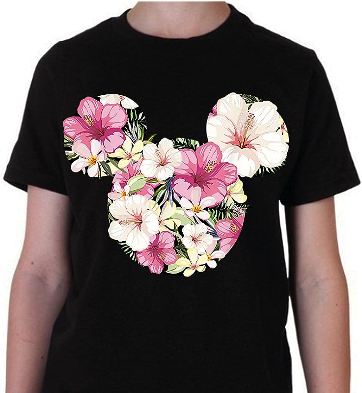 Disney Mickey & Friends Mickey Floral Fill T-Shirts – Fun & Stylish Kids’ Apparel