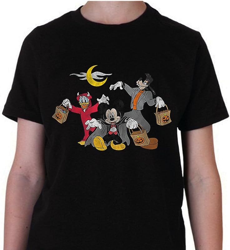 Disney Mickey Goofy Donald Halloween Squad T-Shirts: Fun Tees for Trick-or-Treating! Disney Mickey Goofy Donald Halloween Squad T-Shirts: Fun Tees for Trick-or-Treating!