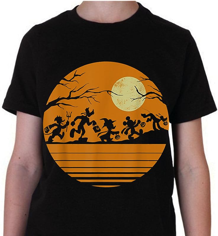 Disney Mickey Mouse & Friends Halloween T-Shirts – Fun & Spooky Designs!