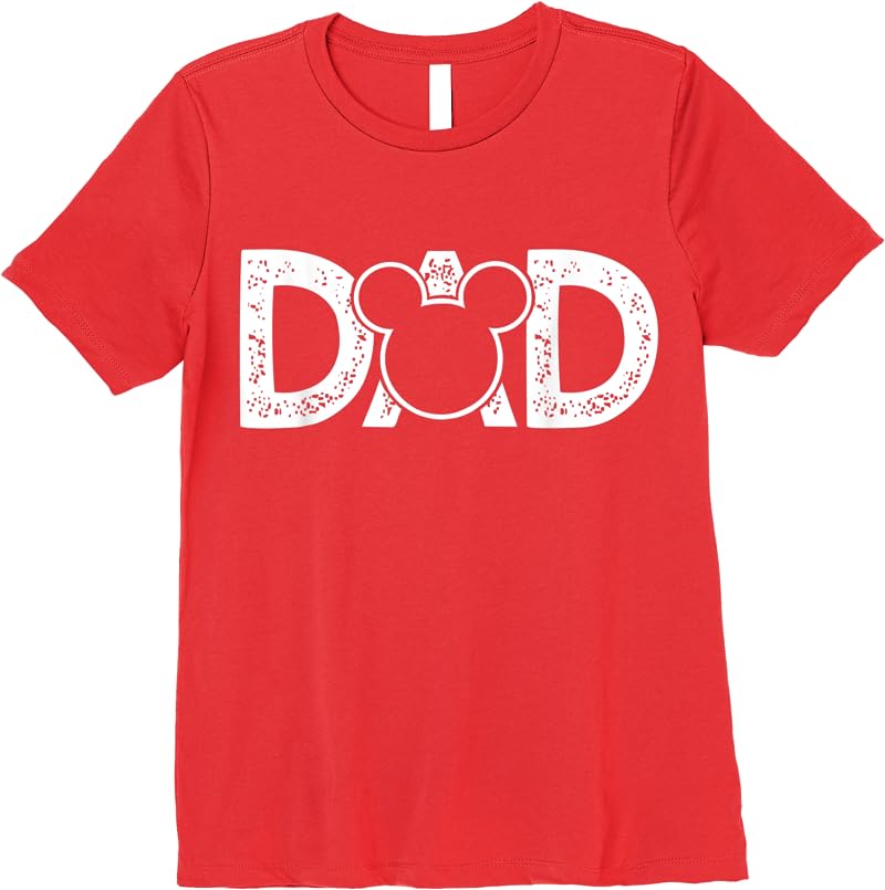 Disney Mickey Mouse Dad T Shirts Red Disney Mickey Mouse Dad T Shirts Red