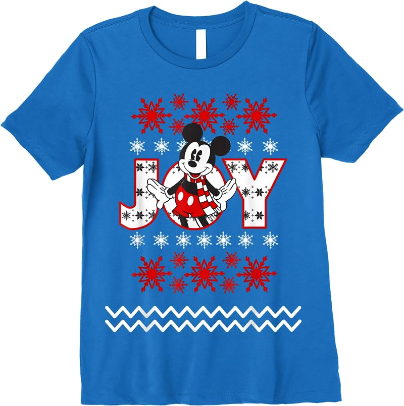 Disney Mickey Mouse Holiday Joy T Shirts Royal Blue Disney Mickey Mouse Holiday Joy T Shirts Royal Blue