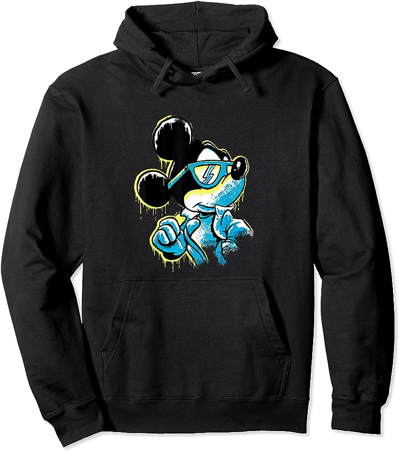 Disney Mickey Mouse T-Shirt with Icy Cool Paint Drip Design – Perfect Gift Idea!