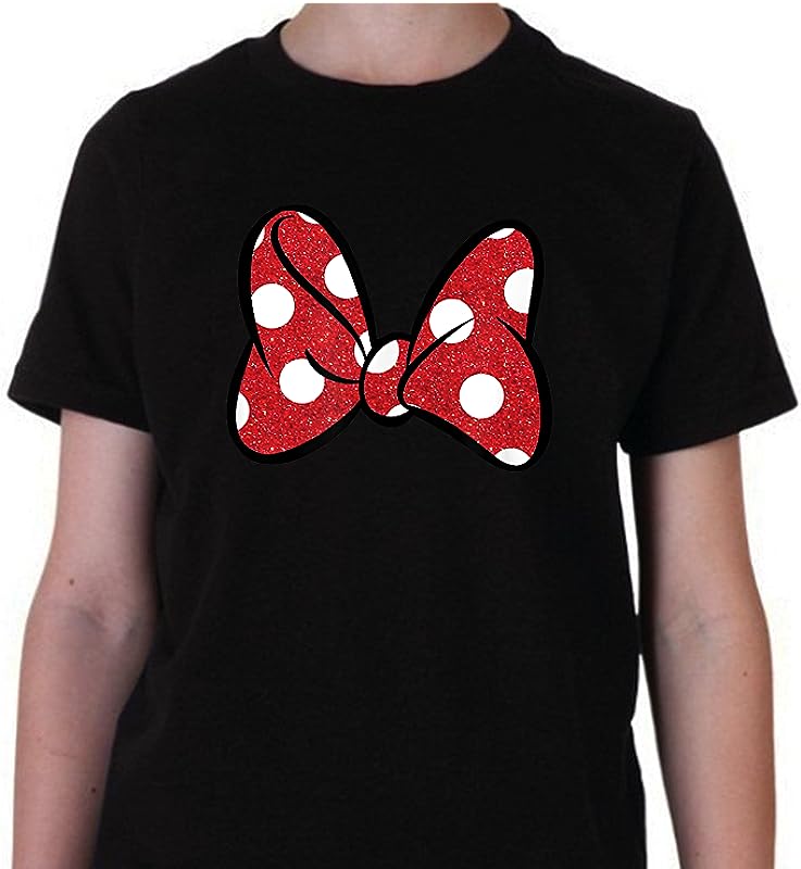 Disney Minnie Mouse Big Bow T-Shirts – Cute & Stylish for Kids & Adults Disney Minnie Mouse Big Bow T-Shirts – Cute & Stylish for Kids & Adults