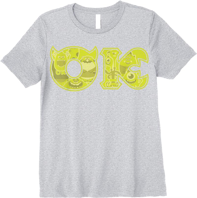 Disney Monsters University Oozma Kappa Graphic T Shirts Sport Grey Disney Monsters University Oozma Kappa Graphic T Shirts Sport Grey