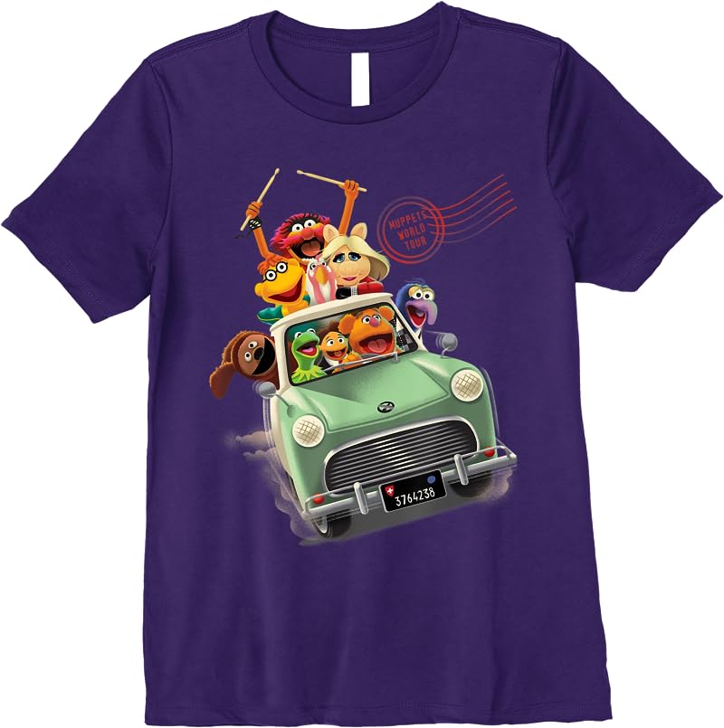 Disney Muppet Babies Trip Group T Shirts Purple Disney Muppet Babies Trip Group T Shirts Purple
