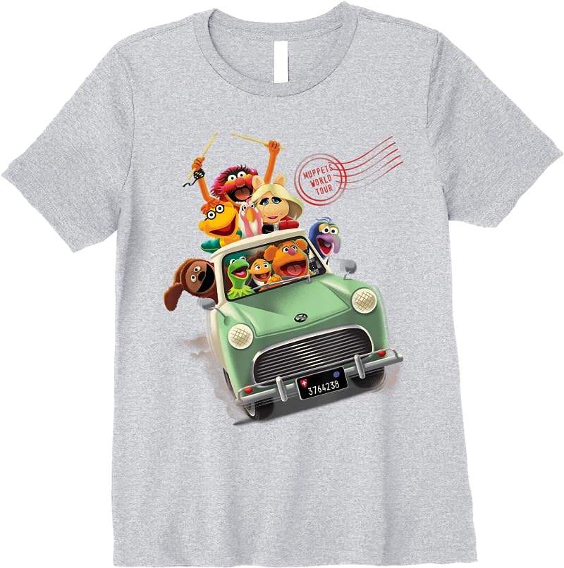 Disney Muppet Babies Trip Group T Shirts Sport Grey Disney Muppet Babies Trip Group T Shirts Sport Grey
