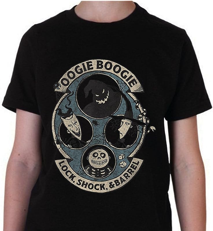 Disney Nightmare Before Christmas Villain Cast T-Shirts – Group Shot Design Disney Nightmare Before Christmas Villain Cast T-Shirts – Group Shot Design