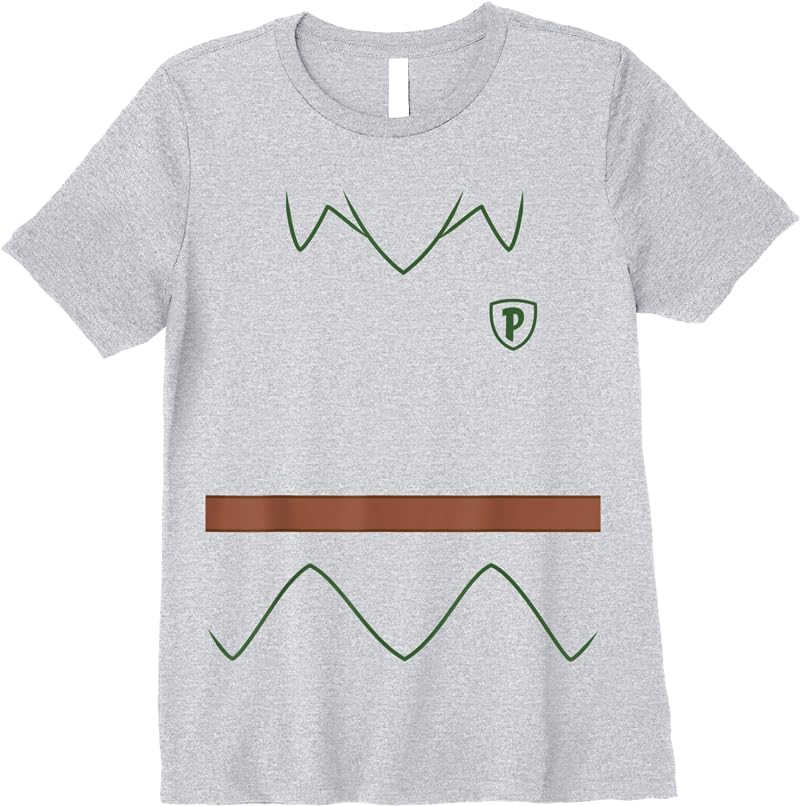 Disney Peter Pan Halloween Costume T Shirts Sport Grey