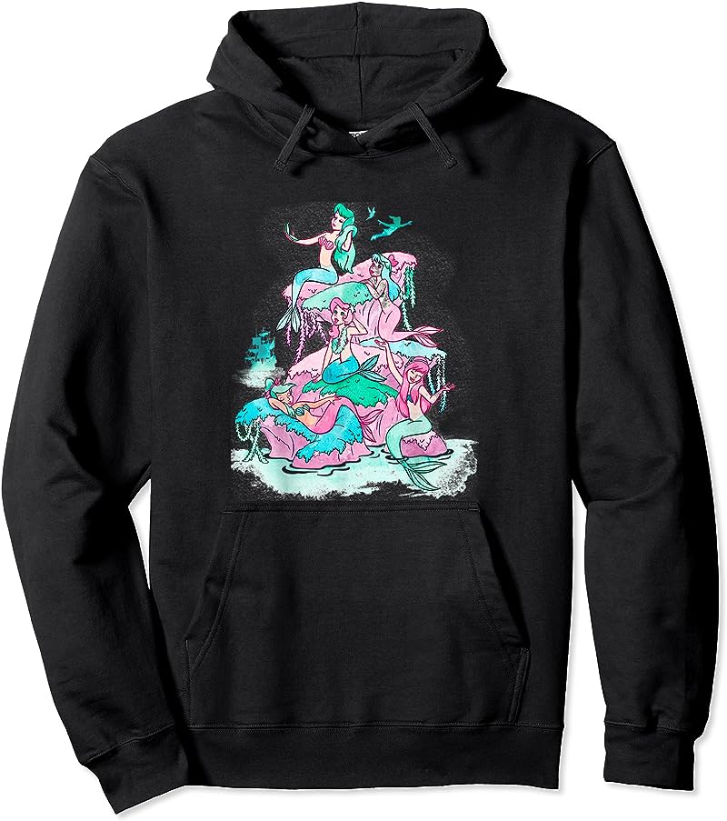 Disney Peter Pan Mermaids Watercolor Retro Graphic T-Shirts: Stylish Comfort for All Ages Disney Peter Pan Mermaids Watercolor Retro Graphic T-Shirts: Stylish Comfort for All Ages