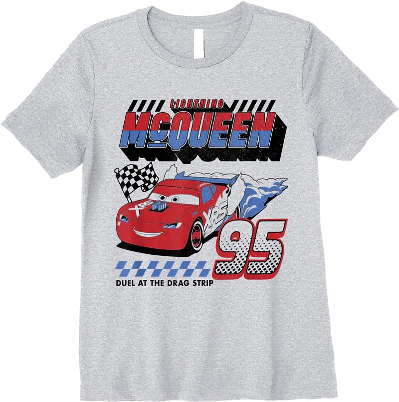 Disney Pixar Cars Lightning Mcqueen Americana Car Race T Shirts Sport Grey Disney Pixar Cars Lightning Mcqueen Americana Car Race T Shirts Sport Grey