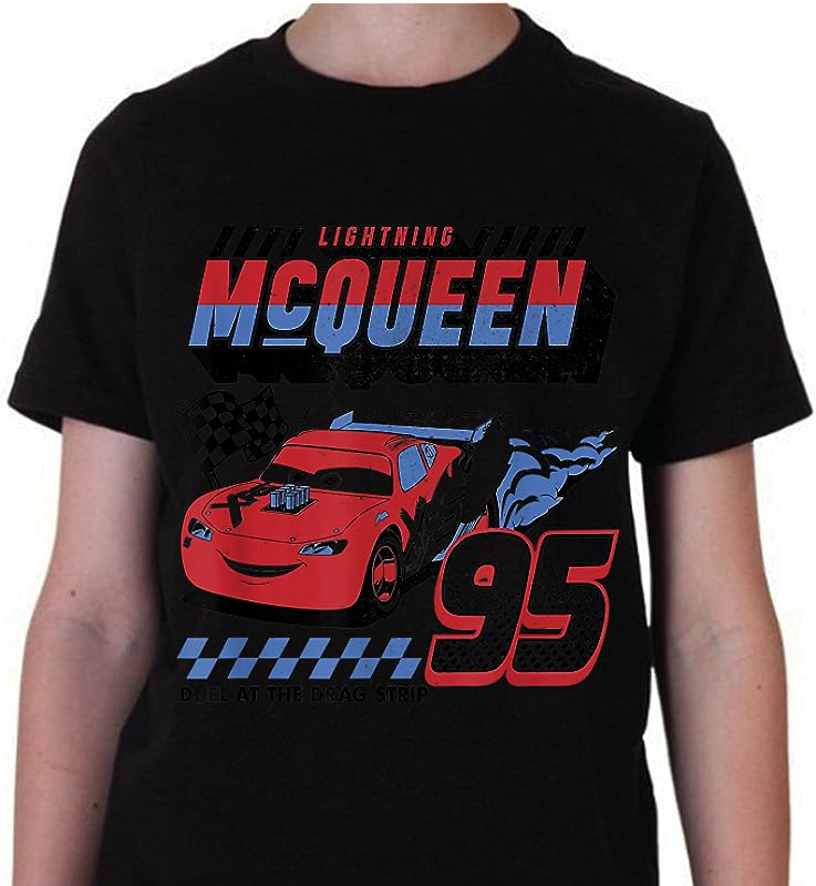 Disney Pixar Cars Lightning McQueen Americana Car Race T-Shirt: Race to Style! Disney Pixar Cars Lightning McQueen Americana Car Race T-Shirt: Race to Style!