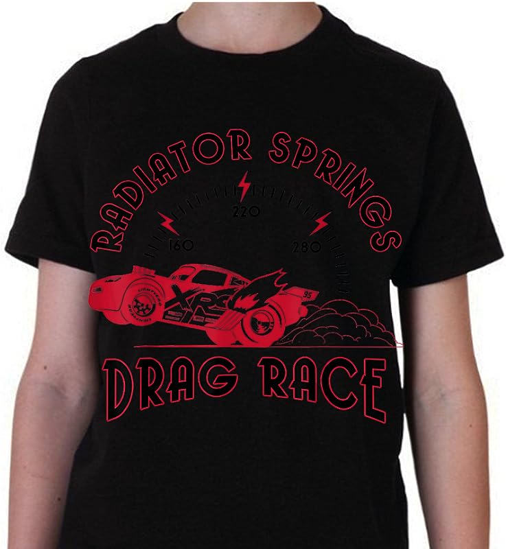 Disney Pixar Cars Radiator Springs Drag Race Speedometer T-Shirt – Fun Gift Idea Disney Pixar Cars Radiator Springs Drag Race Speedometer T-Shirt – Fun Gift Idea