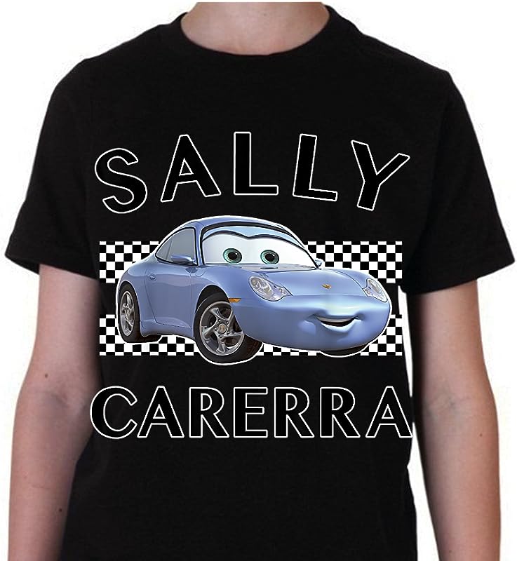 Disney Pixar Cars Sally Carerra Graphic T-Shirts: Fun Designs for Kids & Adults