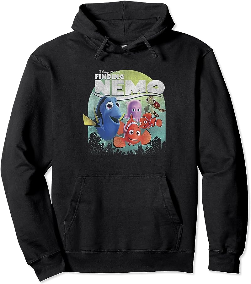 Disney Pixar Finding Nemo Group Shot Graphic T-Shirt: High Quality Prints for Kids & Adults Disney Pixar Finding Nemo Group Shot Graphic T-Shirt: High Quality Prints for Kids & Adults