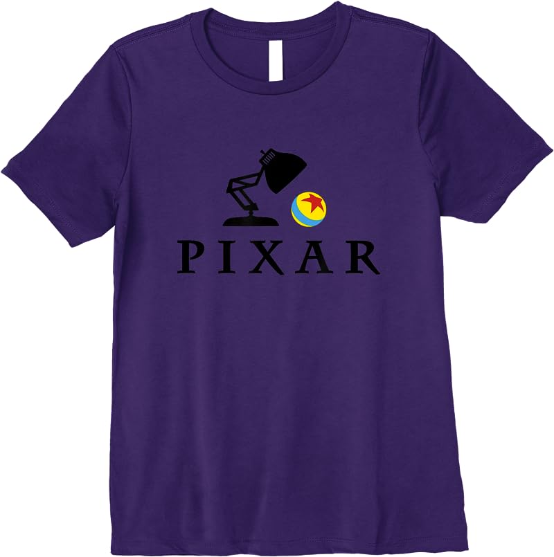 Disney Pixar Luxo Jr Ball Logo T Shirts Purple Disney Pixar Luxo Jr Ball Logo T Shirts Purple