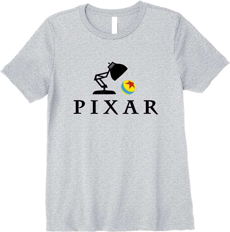 Disney Pixar Luxo Jr Ball Logo T Shirts Sport Grey Disney Pixar Luxo Jr Ball Logo T Shirts Sport Grey