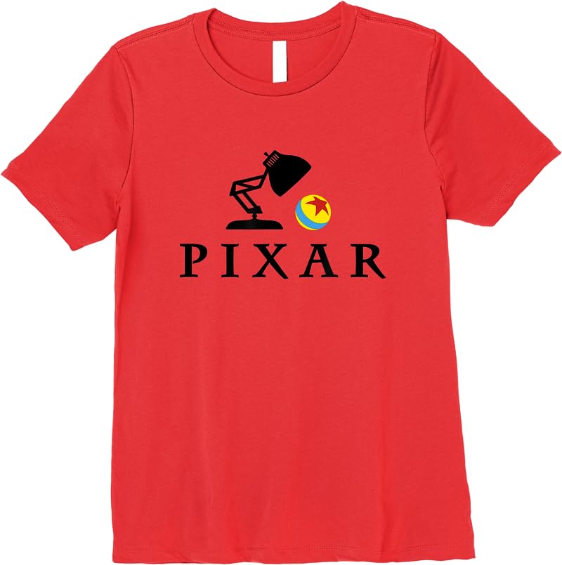 Disney Pixar Luxo Jr Ball Logo T Shirts Red Disney Pixar Luxo Jr Ball Logo T Shirts Red