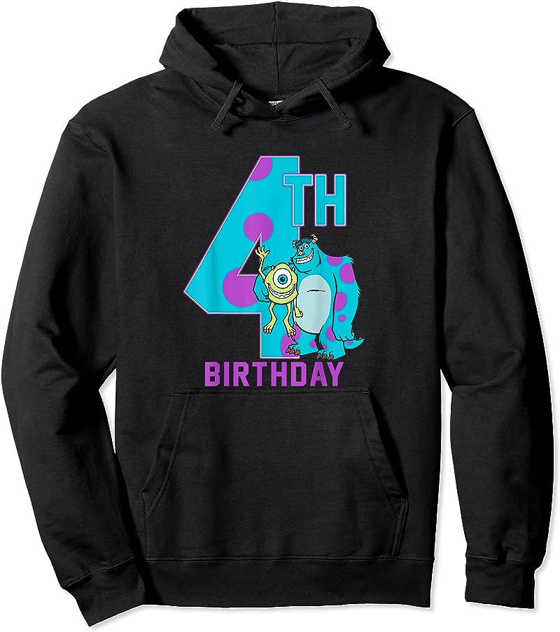 Disney Pixar Monsters Inc Mike & Sully 4th Birthday T-Shirt – Perfect Gift Idea! Disney Pixar Monsters Inc Mike & Sully 4th Birthday T-Shirt – Perfect Gift Idea!