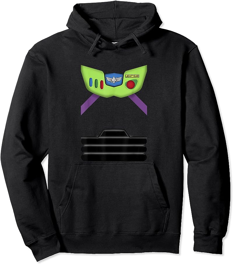 Disney Pixar Toy Story Buzz Lightyear Halloween T-Shirt Costume for Kids and Adults